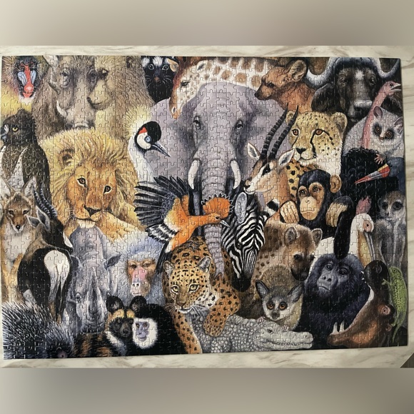 Complete 1000 piece seesaw puzzle - Picture 2 of 2